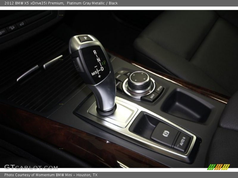 Platinum Gray Metallic / Black 2012 BMW X5 xDrive35i Premium