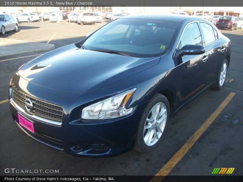 Navy Blue / Charcoal 2010 Nissan Maxima 3.5 S