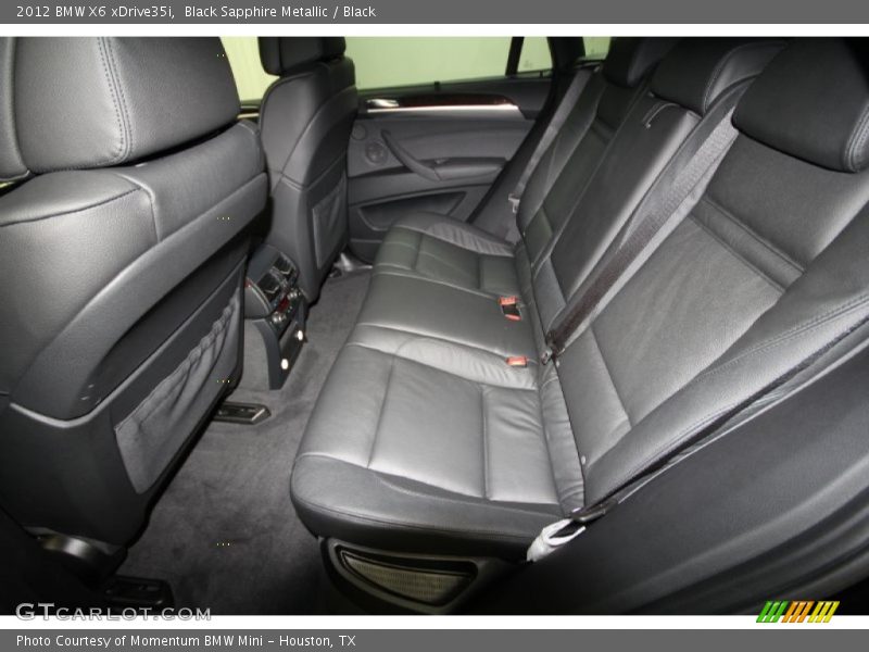 Black Sapphire Metallic / Black 2012 BMW X6 xDrive35i