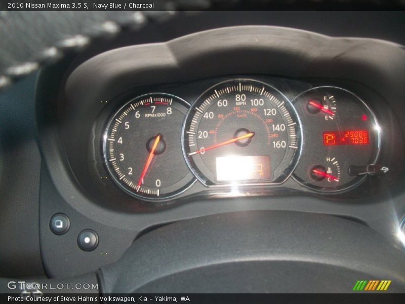 Navy Blue / Charcoal 2010 Nissan Maxima 3.5 S