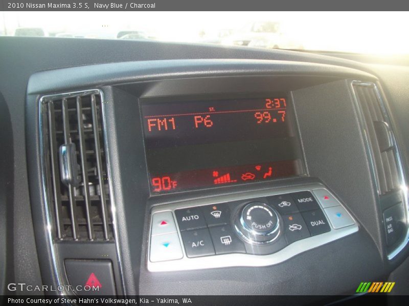 Navy Blue / Charcoal 2010 Nissan Maxima 3.5 S