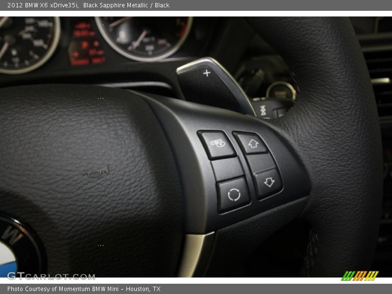 Black Sapphire Metallic / Black 2012 BMW X6 xDrive35i