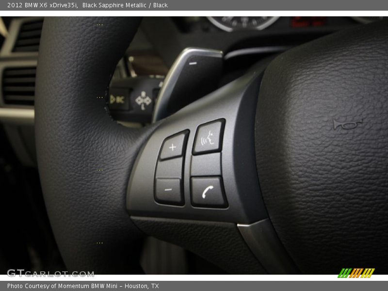 Black Sapphire Metallic / Black 2012 BMW X6 xDrive35i