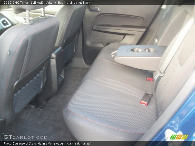 Atlantic Blue Metallic / Jet Black 2010 GMC Terrain SLE AWD