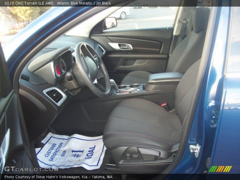  2010 Terrain SLE AWD Jet Black Interior