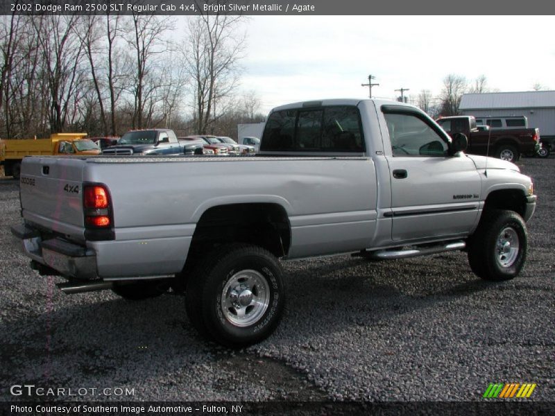 Bright Silver Metallic / Agate 2002 Dodge Ram 2500 SLT Regular Cab 4x4