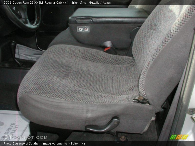 Bright Silver Metallic / Agate 2002 Dodge Ram 2500 SLT Regular Cab 4x4