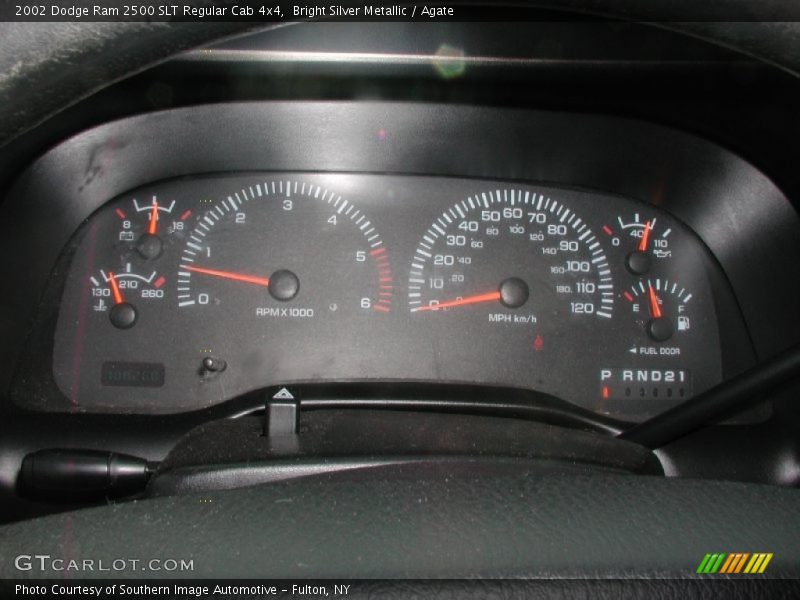 Bright Silver Metallic / Agate 2002 Dodge Ram 2500 SLT Regular Cab 4x4