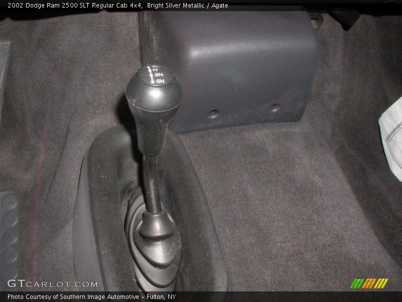 Bright Silver Metallic / Agate 2002 Dodge Ram 2500 SLT Regular Cab 4x4