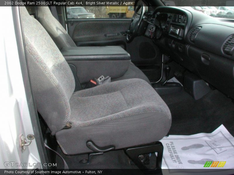 Bright Silver Metallic / Agate 2002 Dodge Ram 2500 SLT Regular Cab 4x4