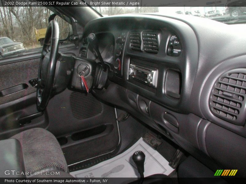 Bright Silver Metallic / Agate 2002 Dodge Ram 2500 SLT Regular Cab 4x4