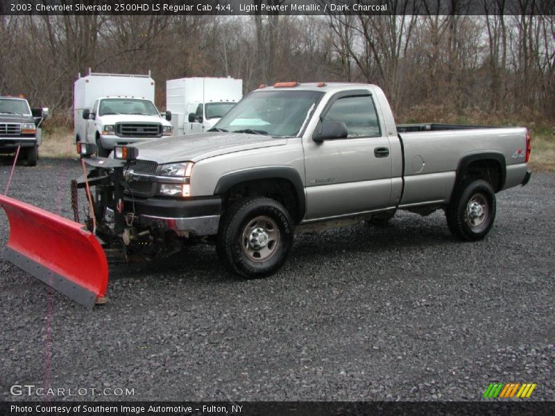 Light Pewter Metallic / Dark Charcoal 2003 Chevrolet Silverado 2500HD LS Regular Cab 4x4