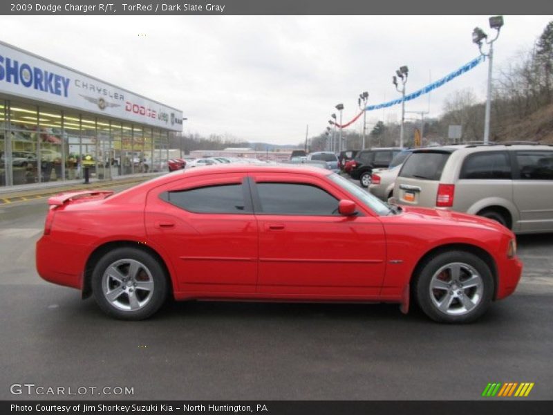 TorRed / Dark Slate Gray 2009 Dodge Charger R/T
