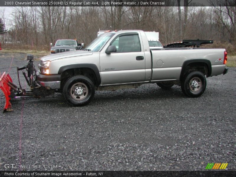 Light Pewter Metallic / Dark Charcoal 2003 Chevrolet Silverado 2500HD LS Regular Cab 4x4