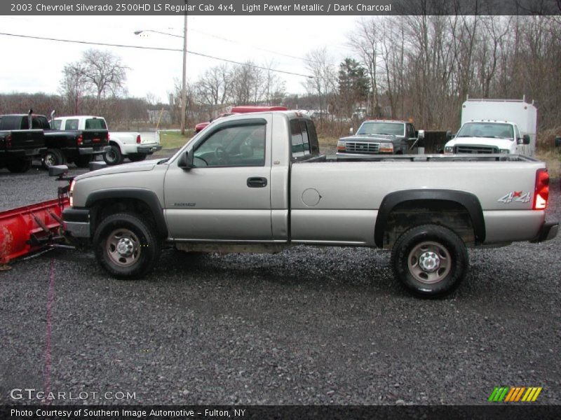 Light Pewter Metallic / Dark Charcoal 2003 Chevrolet Silverado 2500HD LS Regular Cab 4x4