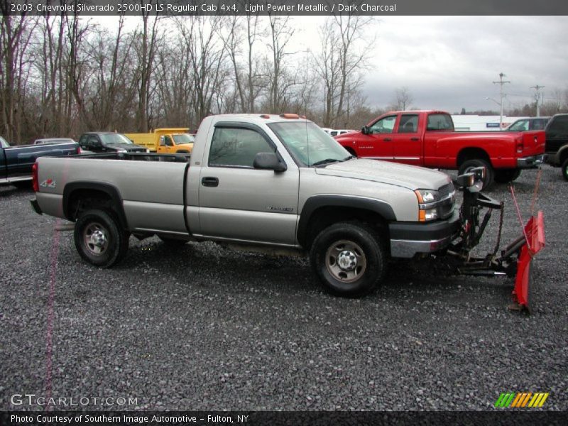 Light Pewter Metallic / Dark Charcoal 2003 Chevrolet Silverado 2500HD LS Regular Cab 4x4