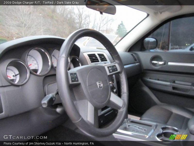 TorRed / Dark Slate Gray 2009 Dodge Charger R/T