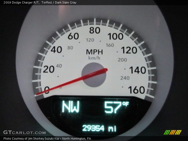 TorRed / Dark Slate Gray 2009 Dodge Charger R/T