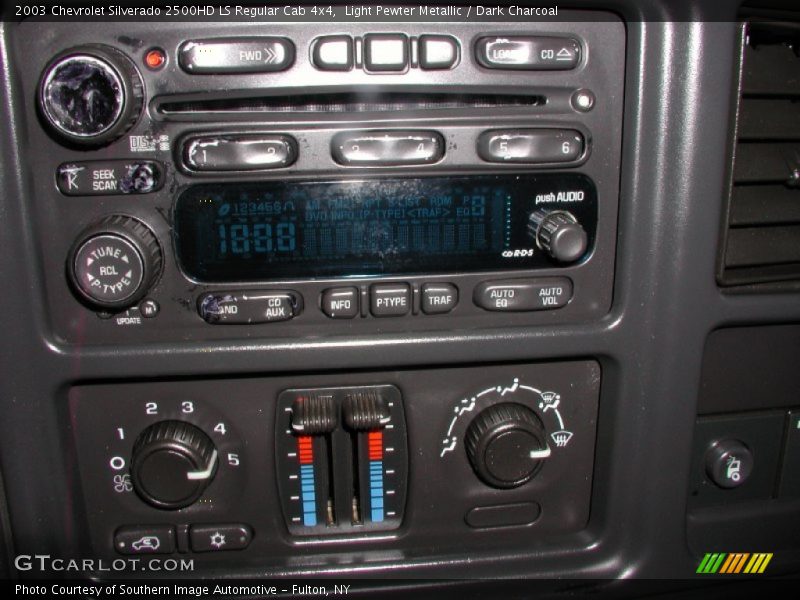 Light Pewter Metallic / Dark Charcoal 2003 Chevrolet Silverado 2500HD LS Regular Cab 4x4