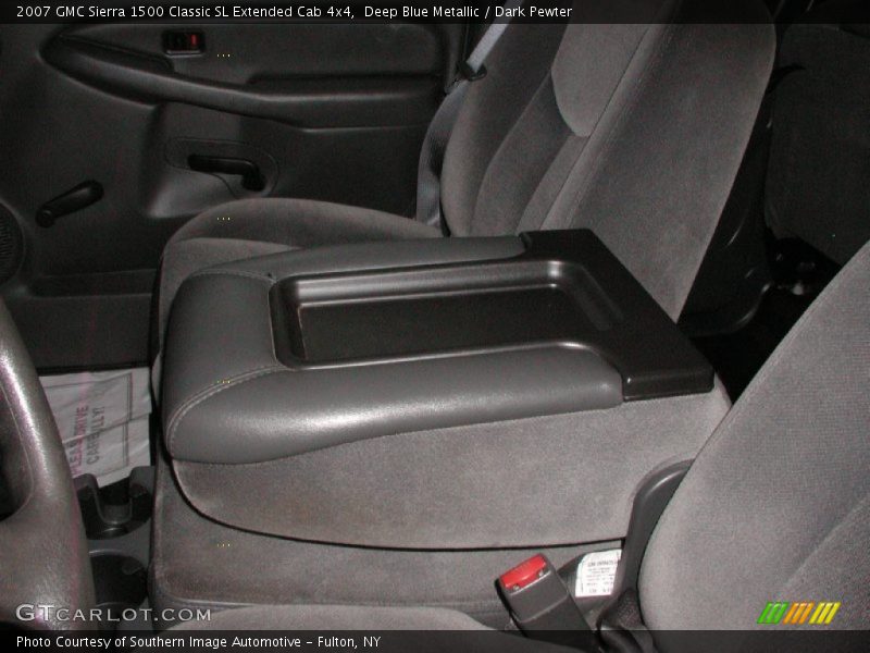 Deep Blue Metallic / Dark Pewter 2007 GMC Sierra 1500 Classic SL Extended Cab 4x4