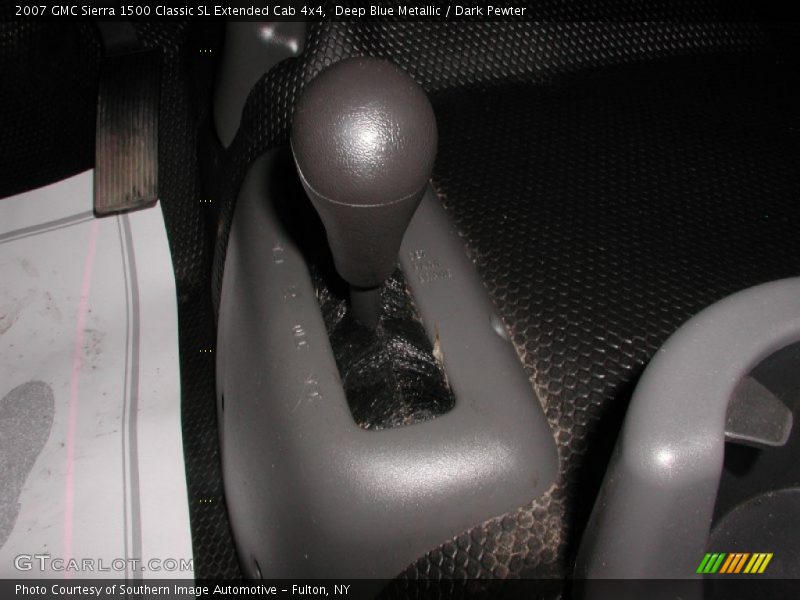 Deep Blue Metallic / Dark Pewter 2007 GMC Sierra 1500 Classic SL Extended Cab 4x4