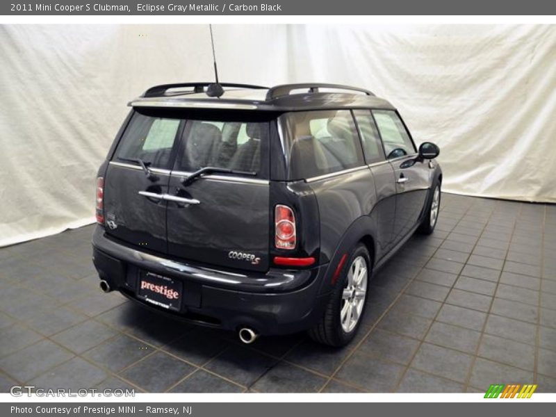 Eclipse Gray Metallic / Carbon Black 2011 Mini Cooper S Clubman