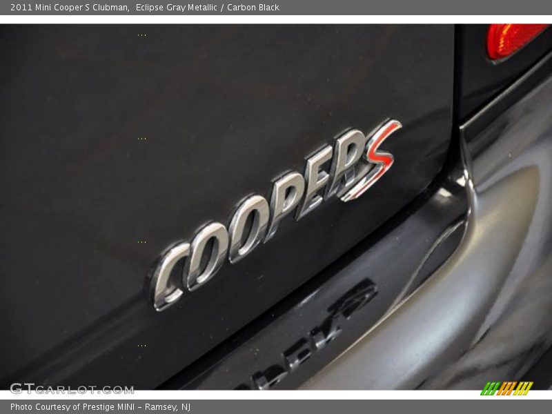 Eclipse Gray Metallic / Carbon Black 2011 Mini Cooper S Clubman