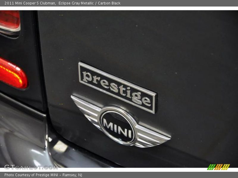 Eclipse Gray Metallic / Carbon Black 2011 Mini Cooper S Clubman