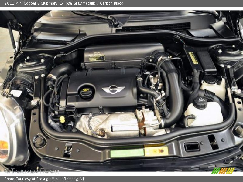 Eclipse Gray Metallic / Carbon Black 2011 Mini Cooper S Clubman
