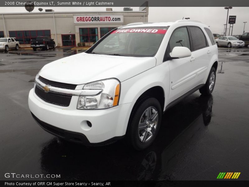 Summit White / Light Cashmere 2008 Chevrolet Equinox LT
