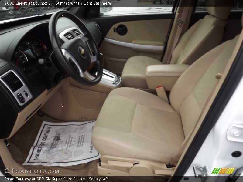 Summit White / Light Cashmere 2008 Chevrolet Equinox LT