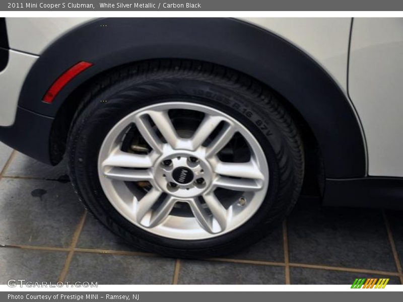 White Silver Metallic / Carbon Black 2011 Mini Cooper S Clubman
