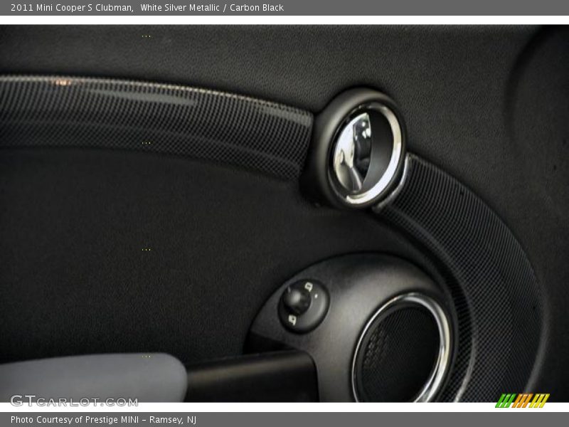White Silver Metallic / Carbon Black 2011 Mini Cooper S Clubman
