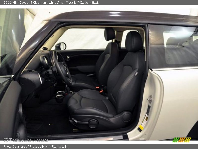 White Silver Metallic / Carbon Black 2011 Mini Cooper S Clubman