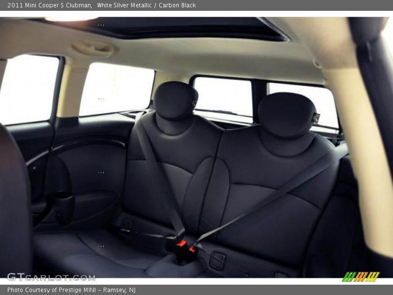White Silver Metallic / Carbon Black 2011 Mini Cooper S Clubman