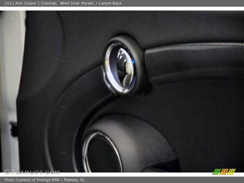 White Silver Metallic / Carbon Black 2011 Mini Cooper S Clubman