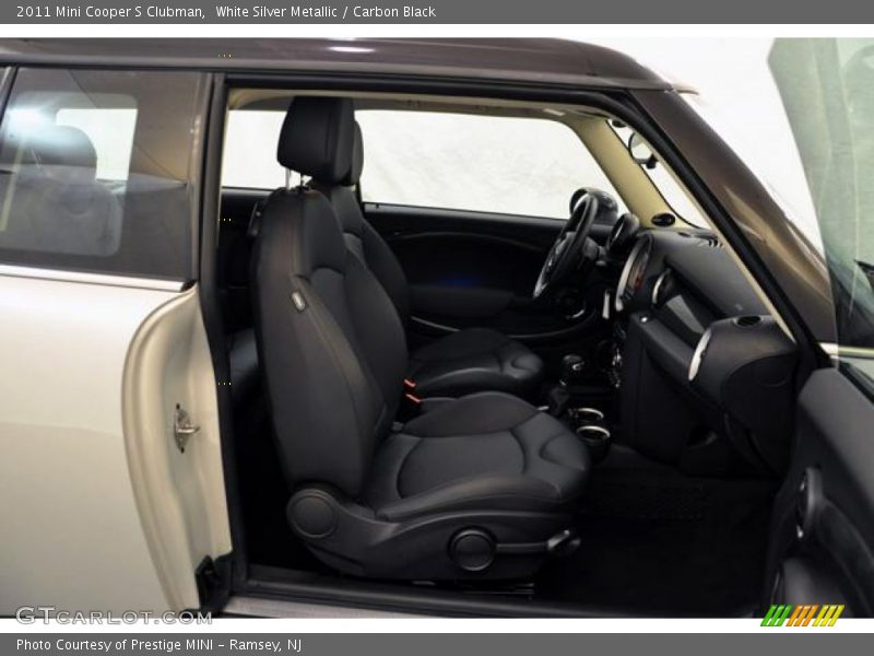 White Silver Metallic / Carbon Black 2011 Mini Cooper S Clubman
