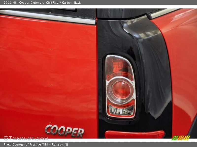 Chili Red / Carbon Black 2011 Mini Cooper Clubman