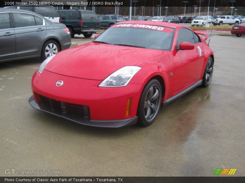 Nogaro Red / NISMO Black/Red 2008 Nissan 350Z NISMO Coupe