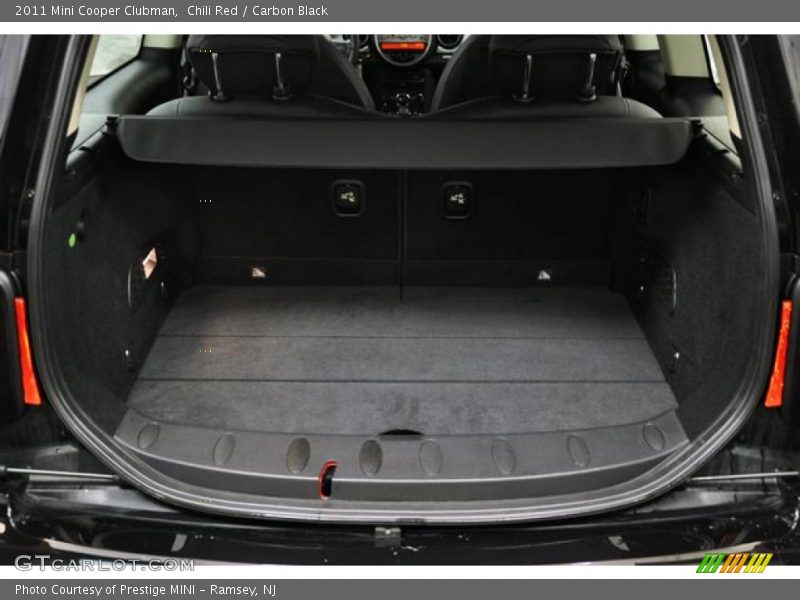 Chili Red / Carbon Black 2011 Mini Cooper Clubman
