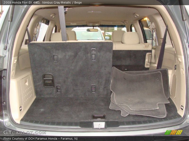 Nimbus Gray Metallic / Beige 2009 Honda Pilot EX 4WD