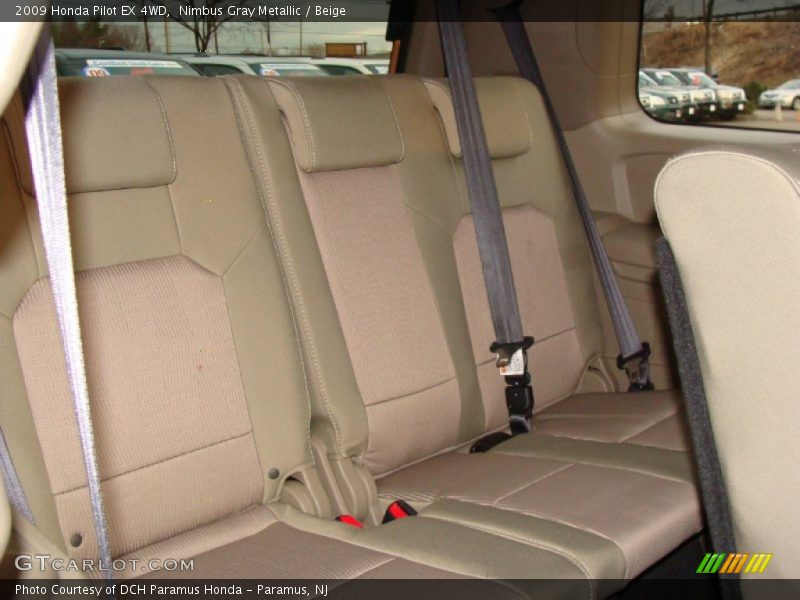 Nimbus Gray Metallic / Beige 2009 Honda Pilot EX 4WD