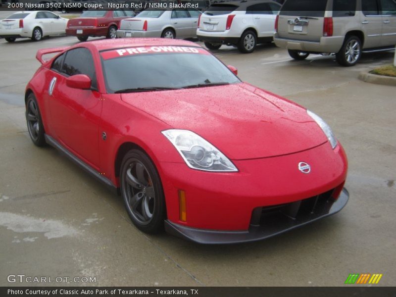 Front 3/4 View of 2008 350Z NISMO Coupe