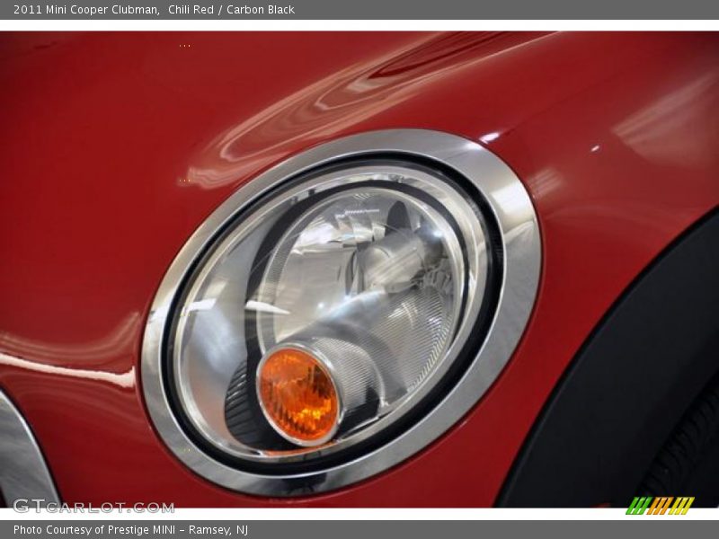 Chili Red / Carbon Black 2011 Mini Cooper Clubman