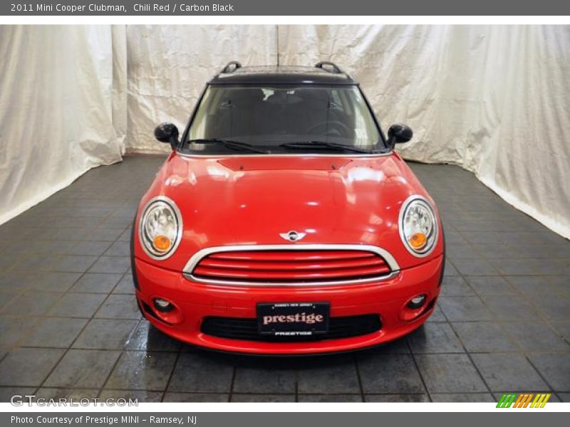 Chili Red / Carbon Black 2011 Mini Cooper Clubman