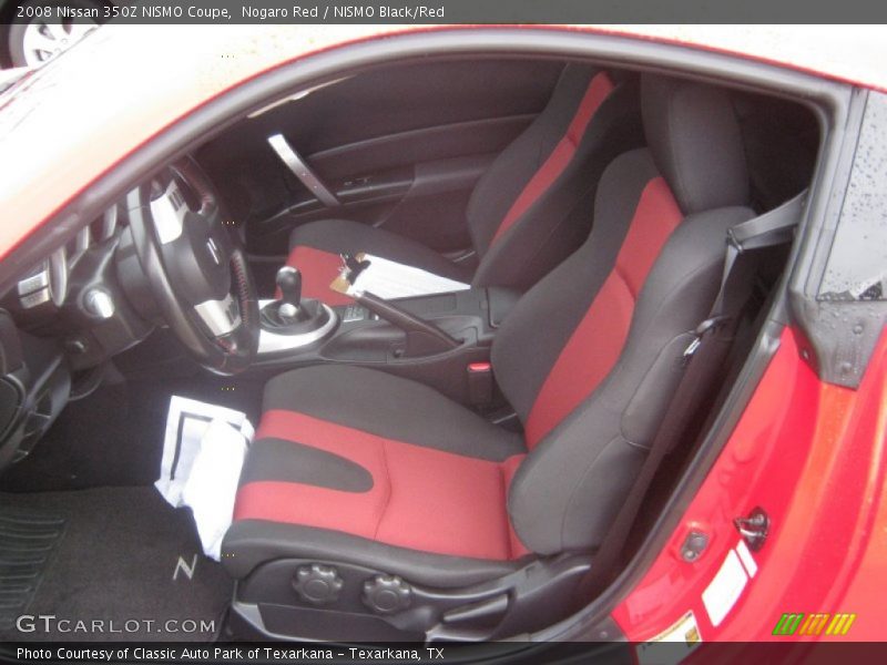  2008 350Z NISMO Coupe NISMO Black/Red Interior