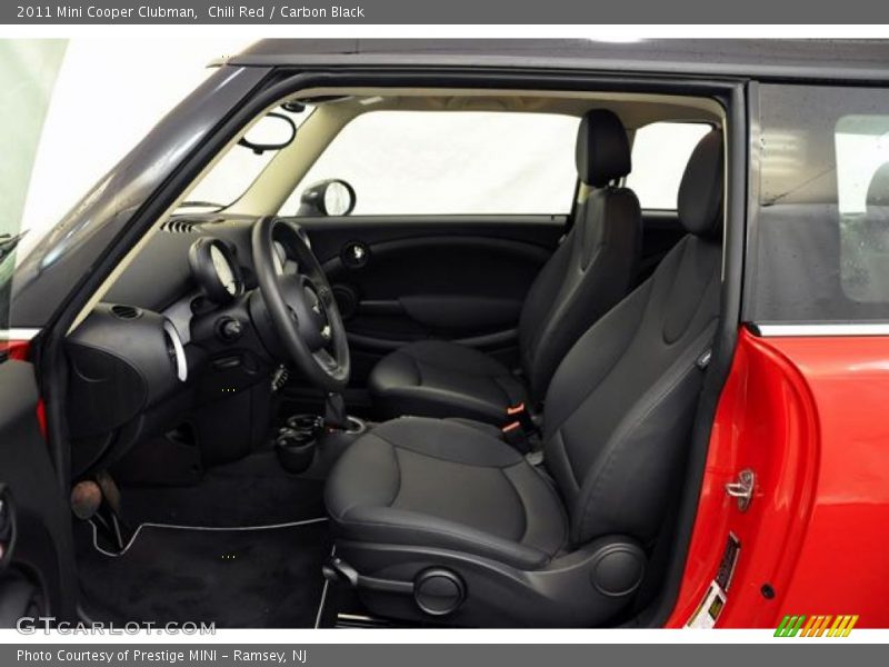 Chili Red / Carbon Black 2011 Mini Cooper Clubman