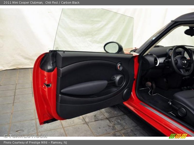 Chili Red / Carbon Black 2011 Mini Cooper Clubman