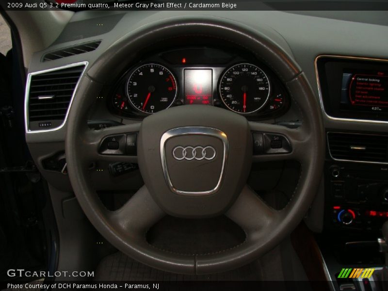 Meteor Gray Pearl Effect / Cardamom Beige 2009 Audi Q5 3.2 Premium quattro