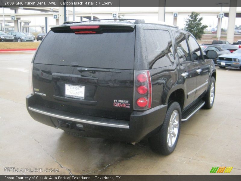 Carbon Black Metallic / Ebony 2009 GMC Yukon Denali AWD